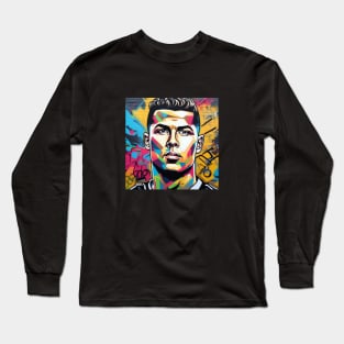 CR7 Football Maestro The Best Art Gift Long Sleeve T-Shirt